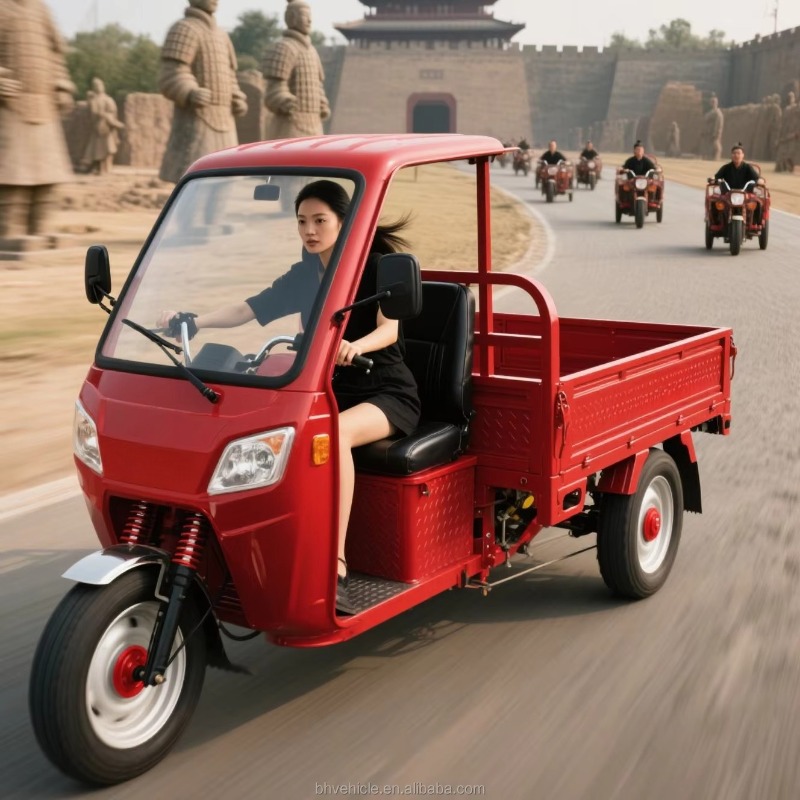 Urban Farming And Rural Farming - Tricycle Kargo Listrik Kabin Terbuka Siap